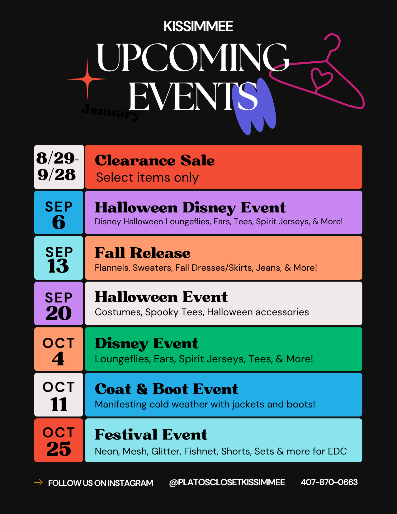 Plato's Closet Kissimmee Events